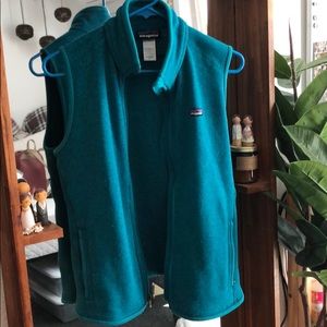 Patagonia Better Sweater Vest, Teal size M